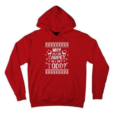 Christmas Vacation Todd & Margo Matching Family Christmas Shirts Tall Hoodie