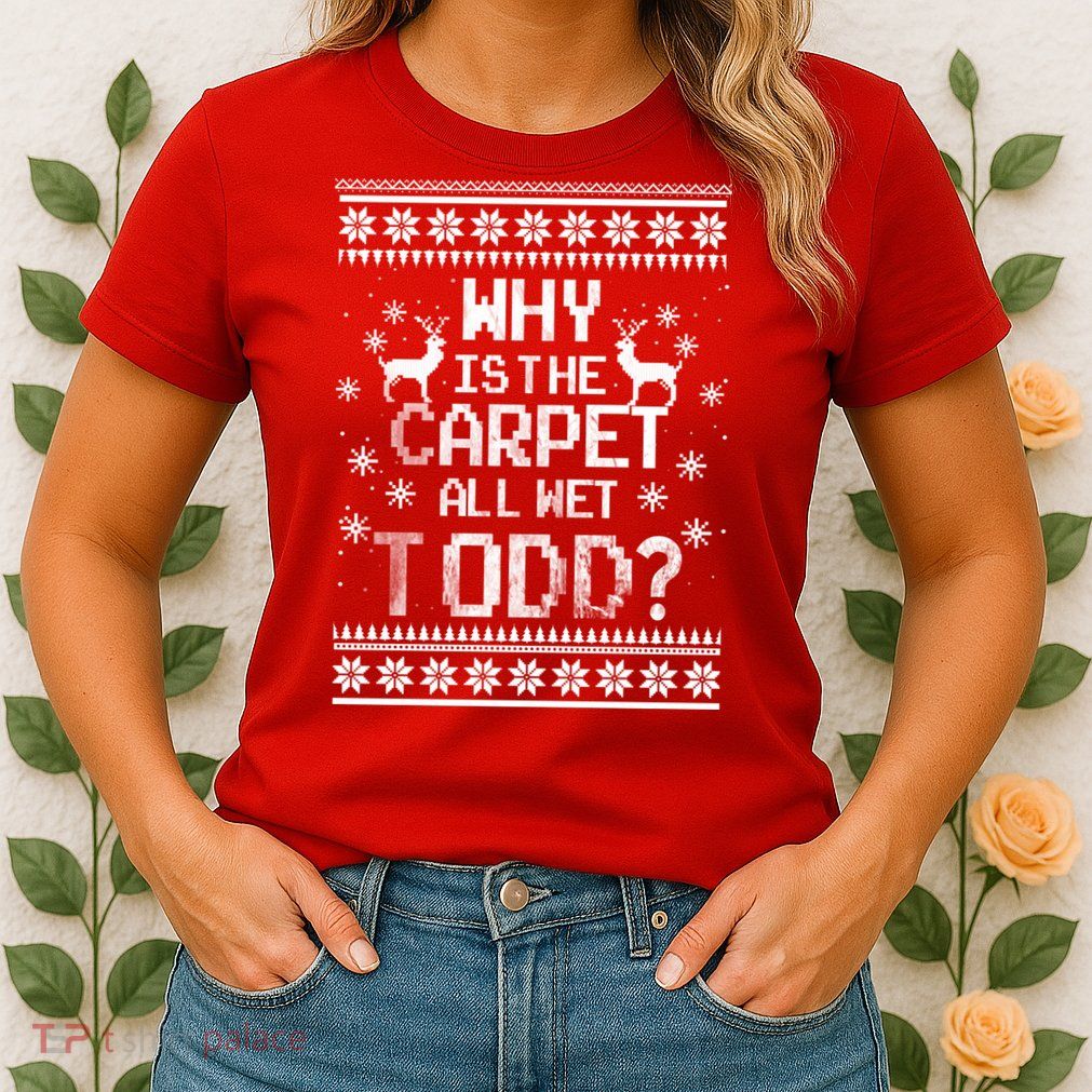 Christmas Vacation Todd & Margo Matching Family Christmas Shirts Womens T-Shirt