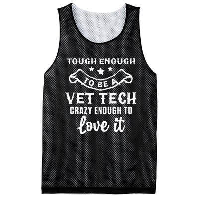 Crazy Vet Tech Veterinarian Veterinary Technician Rescue Pet Mesh Reversible Basketball Jersey Tank