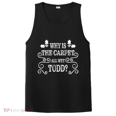Christmas Vacation Todd & Margo Matching Family Christmas Shirts PosiCharge Competitor Tank