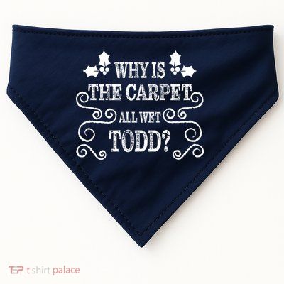 Christmas Vacation Todd & Margo Matching Family Christmas Shirts USA-Made Doggie Bandana
