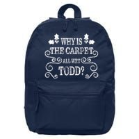 Christmas Vacation Todd & Margo Matching Family Christmas Shirts 16 in Basic Backpack