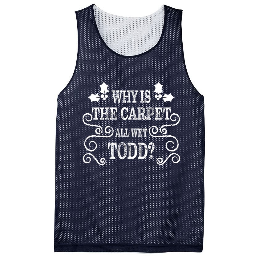 Christmas Vacation Todd & Margo Matching Family Christmas Shirts Mesh Reversible Basketball Jersey Tank