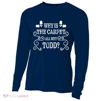 Christmas Vacation Todd & Margo Matching Family Christmas Shirts Cooling Performance Long Sleeve Crew