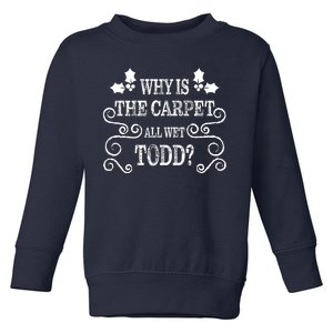 Christmas Vacation Todd & Margo Matching Family Christmas Shirts Toddler Sweatshirt