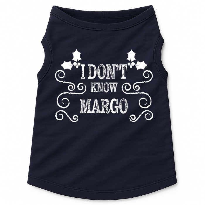 Christmas Vacation Todd & Margo Matching Family Christmas Shirts Doggie Tank