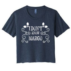 Christmas Vacation Todd & Margo Matching Family Christmas Shirts Women's Crop Top Tee