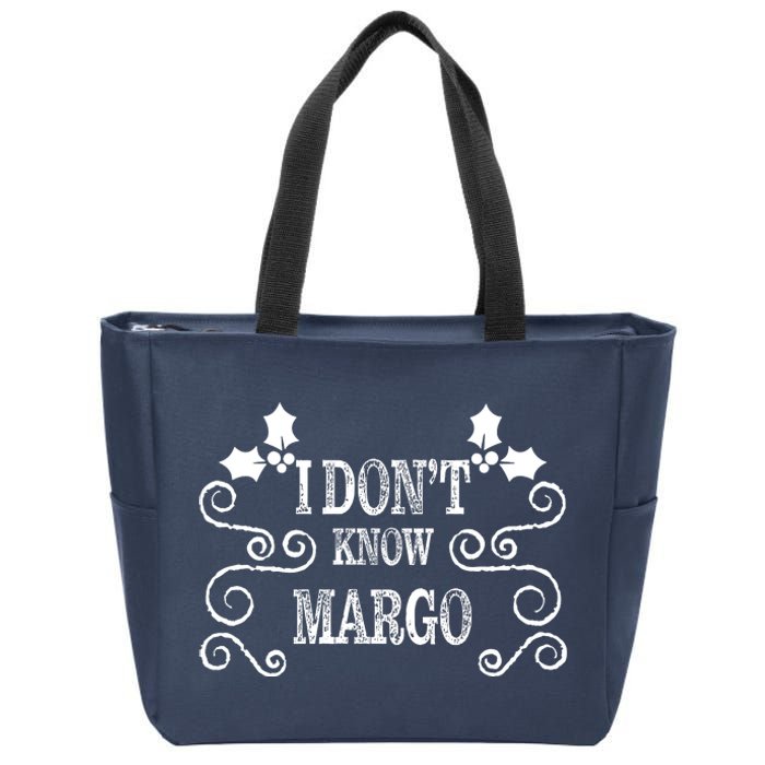 Christmas Vacation Todd & Margo Matching Family Christmas Shirts Zip Tote Bag