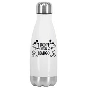 Christmas Vacation Todd & Margo Matching Family Christmas Shirts Stainless Steel Insulated Water Bottle