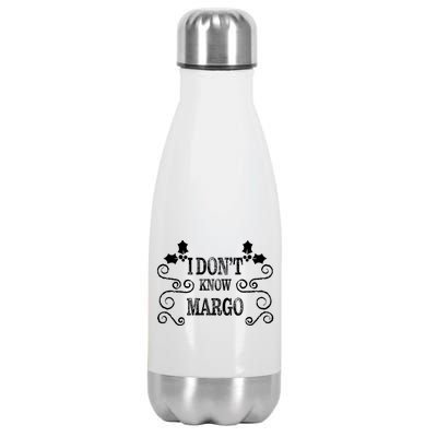 Christmas Vacation Todd & Margo Matching Family Christmas Shirts Stainless Steel Insulated Water Bottle