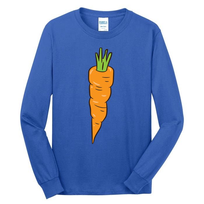 Carrots Vegetables Team Peas And Carrots Meaningful Gift Tall Long Sleeve T-Shirt