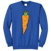 Carrots Vegetables Team Peas And Carrots Meaningful Gift Tall Sweatshirt