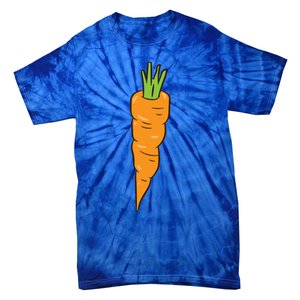 Carrots Vegetables Team Peas And Carrots Meaningful Gift Tie-Dye T-Shirt