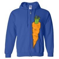 Carrots Vegetables Team Peas And Carrots Meaningful Gift Full Zip Hoodie