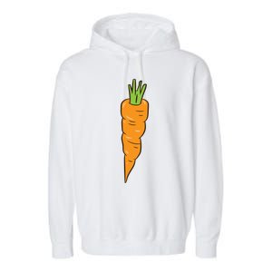 Carrots Vegetables Team Peas And Carrots Meaningful Gift Garment-Dyed Fleece Hoodie