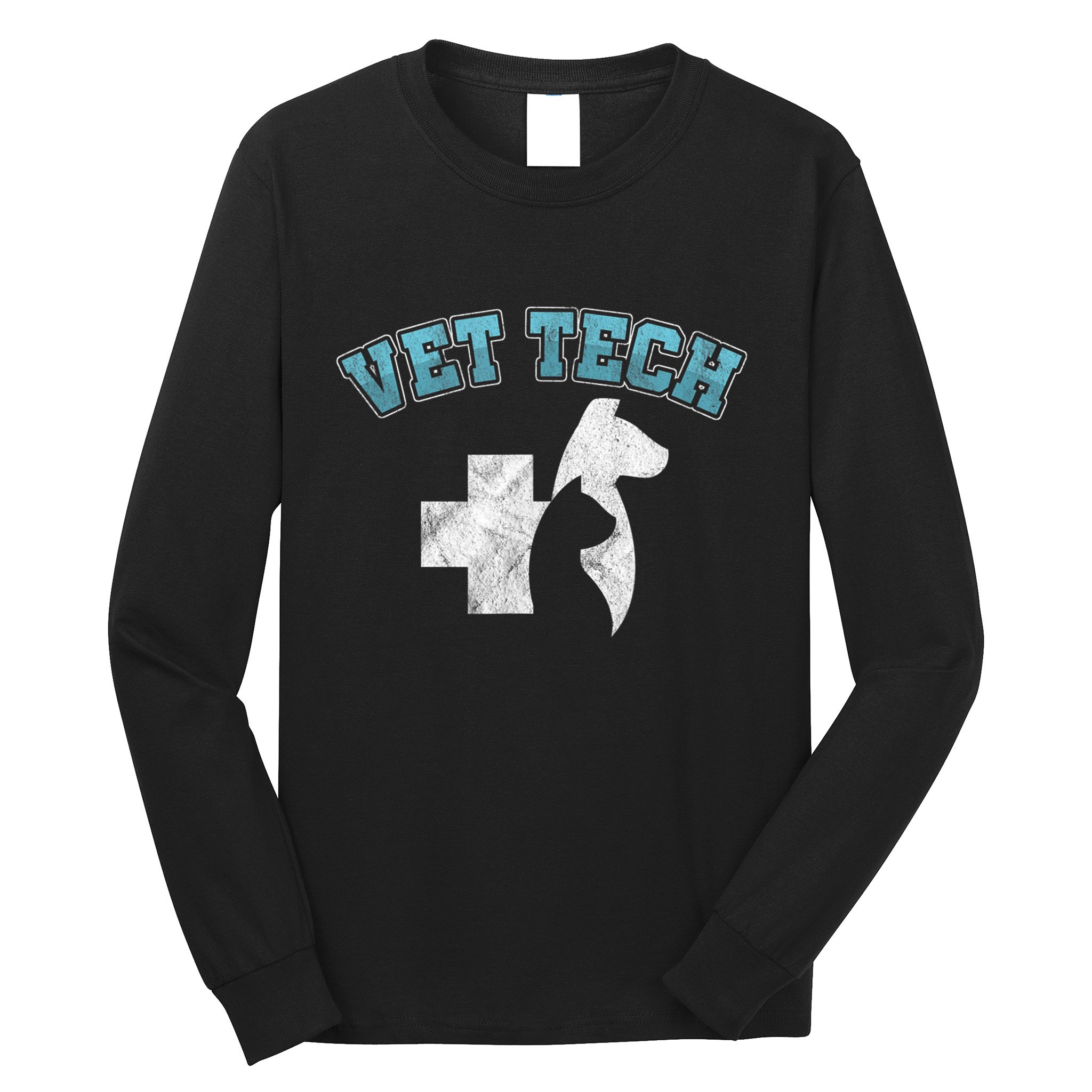 Cool Vet Technician Dog Cat Veterinarian Animal Gift Long Sleeve Shirt