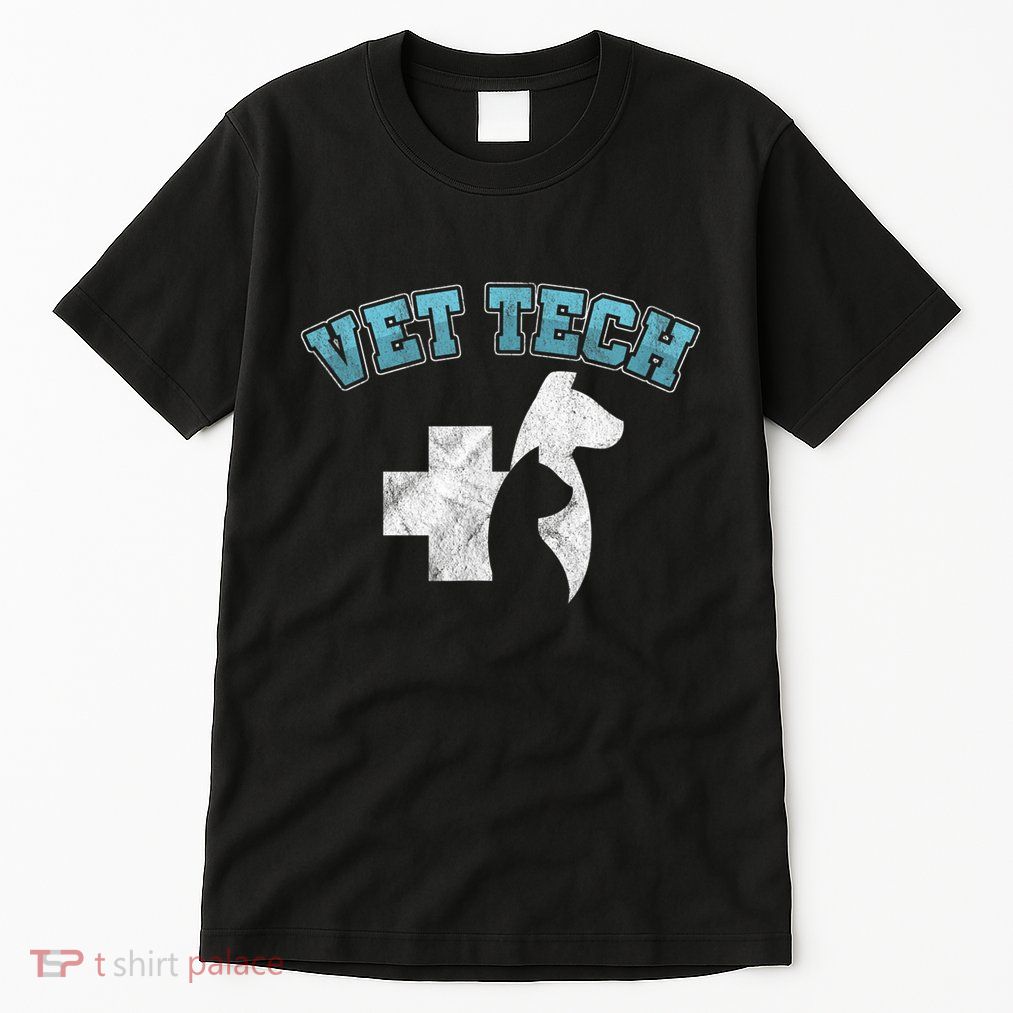 Cool Vet Technician Dog Cat Veterinarian Animal Gift Tall T-Shirt