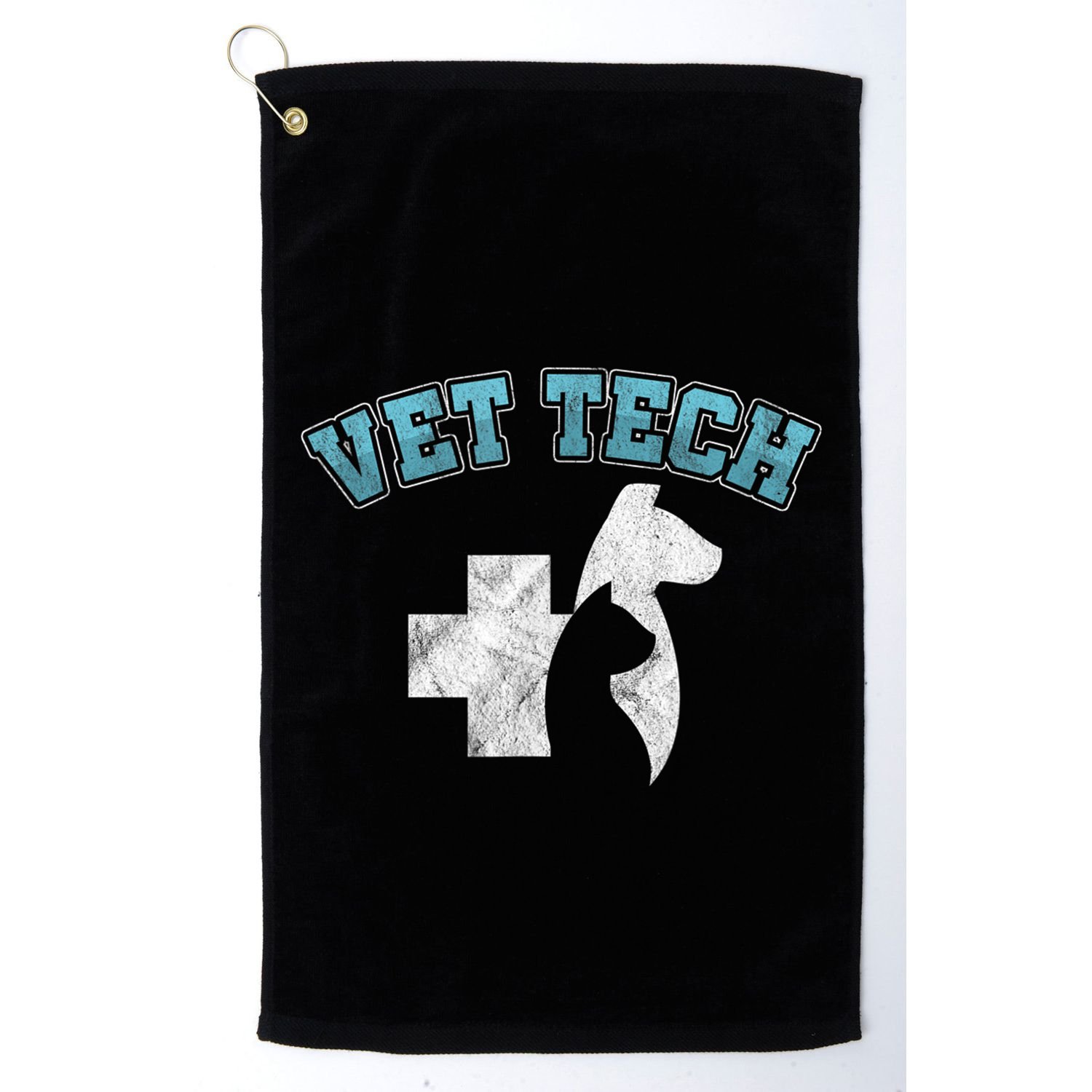 Cool Vet Technician Dog Cat Veterinarian Animal Gift Golf Towel