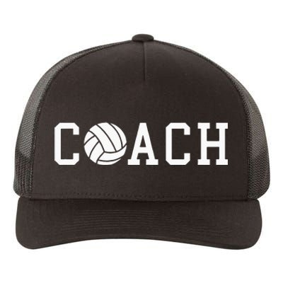 Coach Volleyball Team Gift Idea Yupoong Adult 5-Panel Trucker Hat