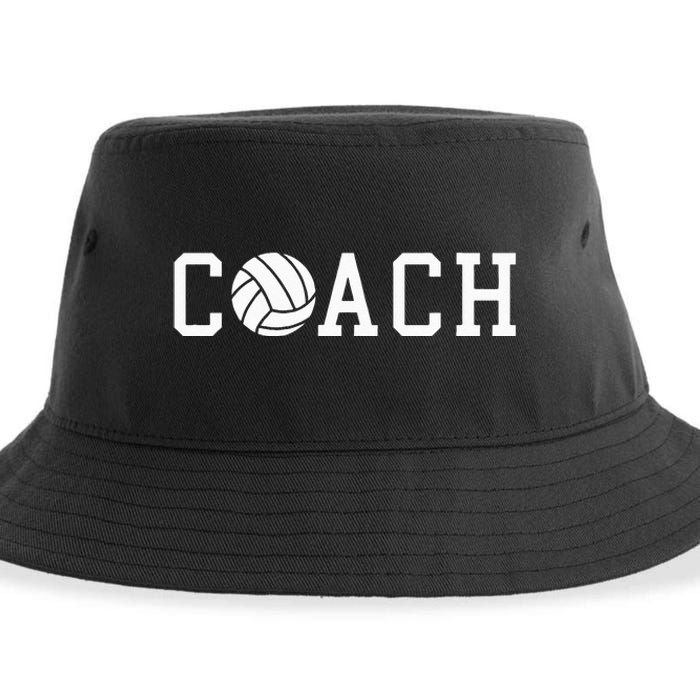 Coach Volleyball Team Gift Idea Sustainable Bucket Hat