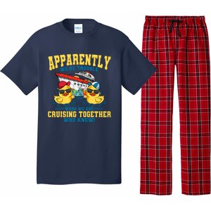 Cruising Vacation Together Tourist Cruise Ship Passenger Pajama Set