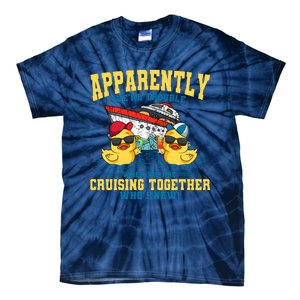 Cruising Vacation Together Tourist Cruise Ship Passenger Tie-Dye T-Shirt