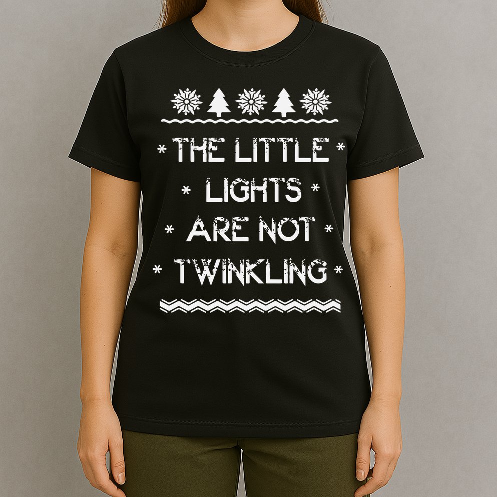 Christmas Vacation The Little Lights Are Not Twinkling Christmas T-Shirt