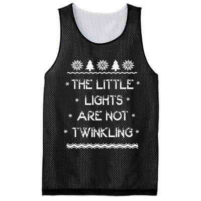 Christmas Vacation The Little Lights Are Not Twinkling Christmas Mesh Reversible Basketball Jersey Tank