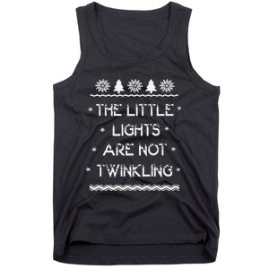 Christmas Vacation The Little Lights Are Not Twinkling Christmas Tank Top