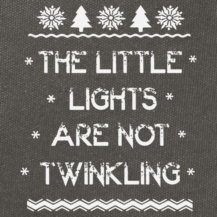 Christmas Vacation The Little Lights Are Not Twinkling Christmas Cotton Canvas Backpack