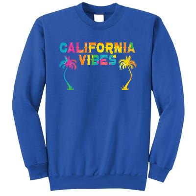 California Vibes Usa America American Californian Funny Gift Sweatshirt