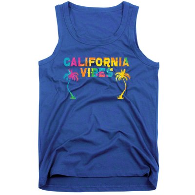 California Vibes Usa America American Californian Funny Gift Tank Top