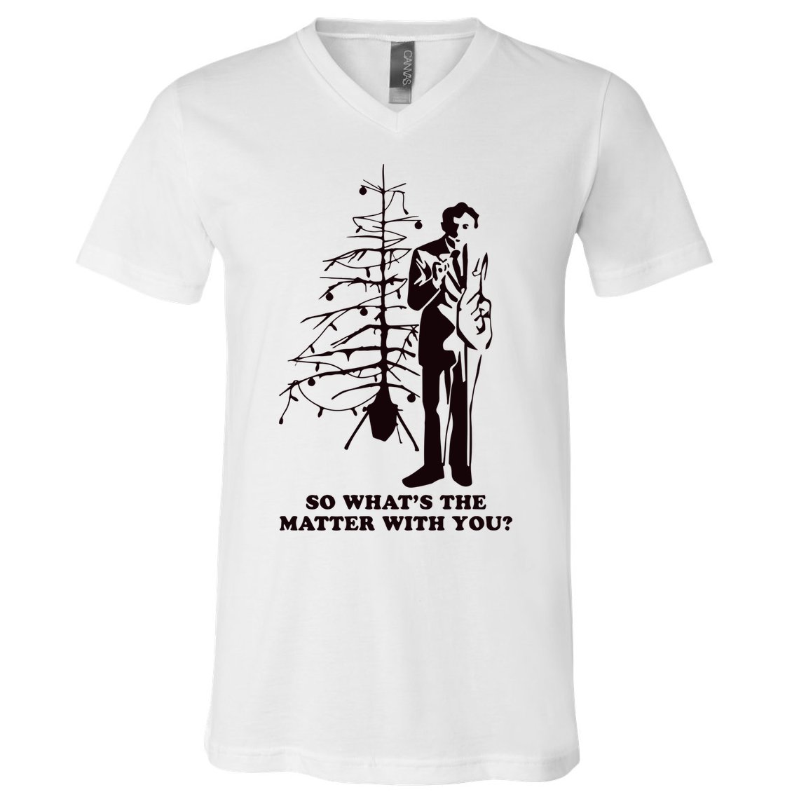 Christmas Vacation Uncle Lewis Christmas Movie V-Neck T-Shirt