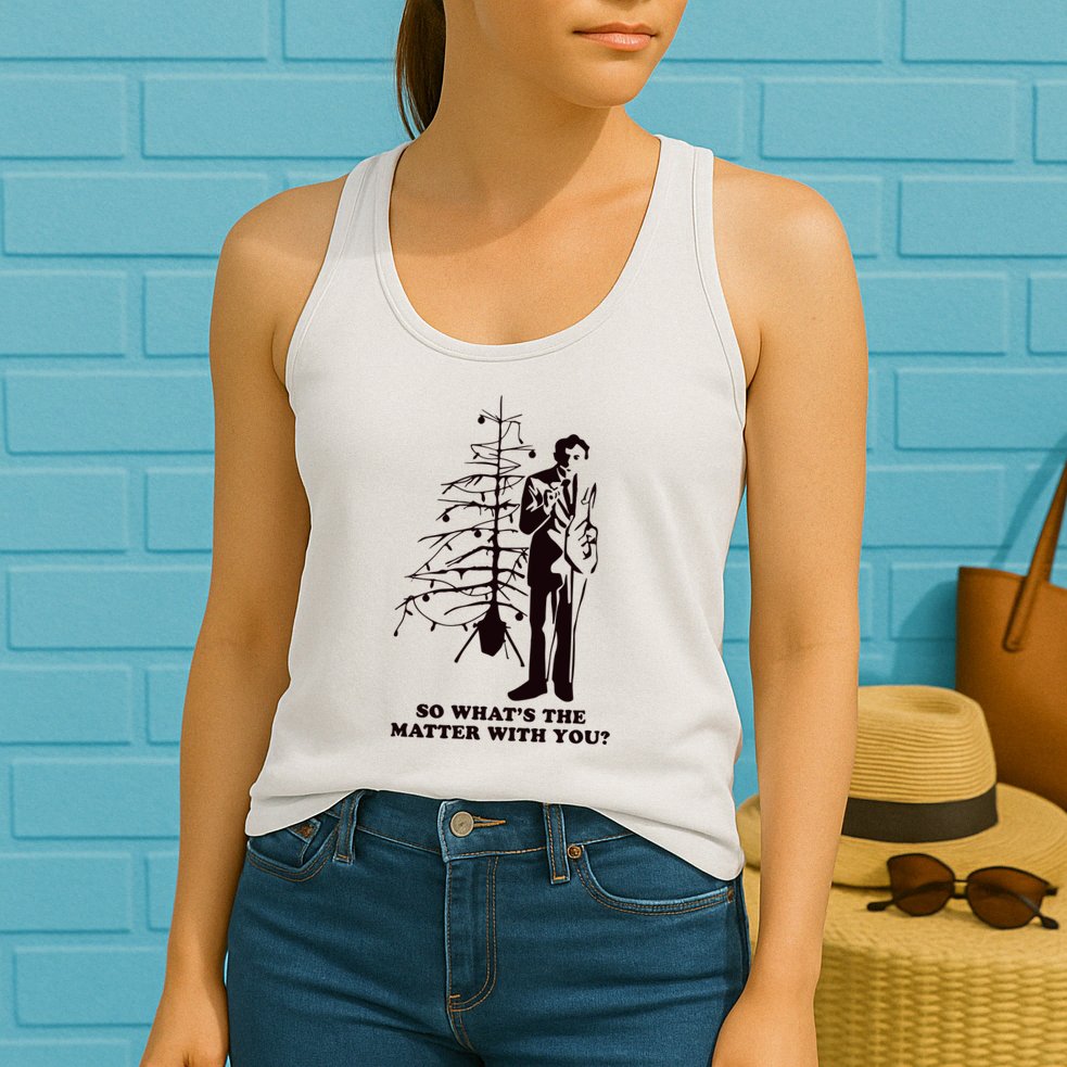 Christmas Vacation Uncle Lewis Christmas Movie Womens Tank Top