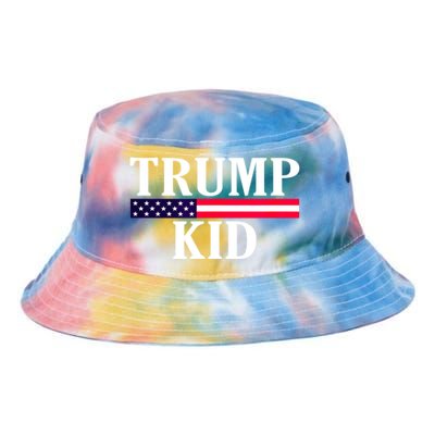 Cute Vintage Vote Trump Us Flag Republican Gift Tie Dye Newport Bucket Hat