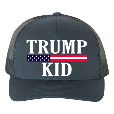 Cute Vintage Vote Trump Us Flag Republican Gift Yupoong Adult 5-Panel Trucker Hat