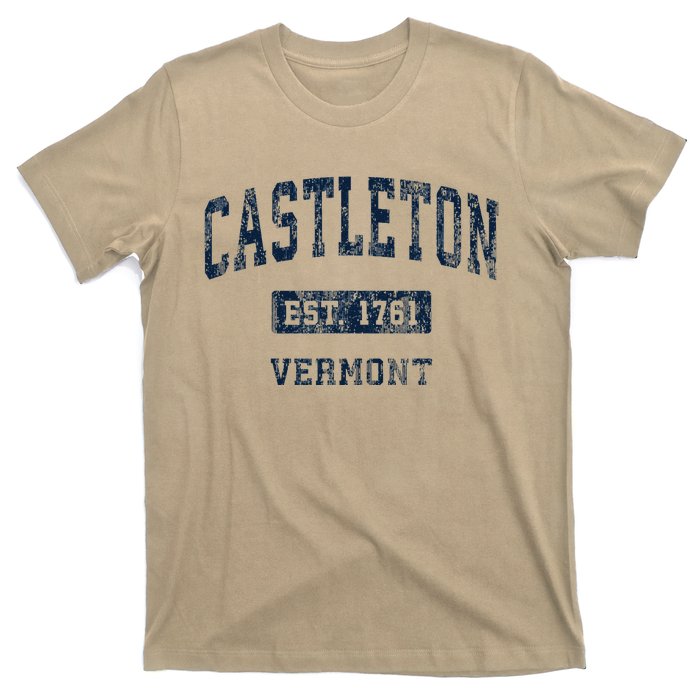 Castleton Vermont Vt Vintage Established T-Shirt