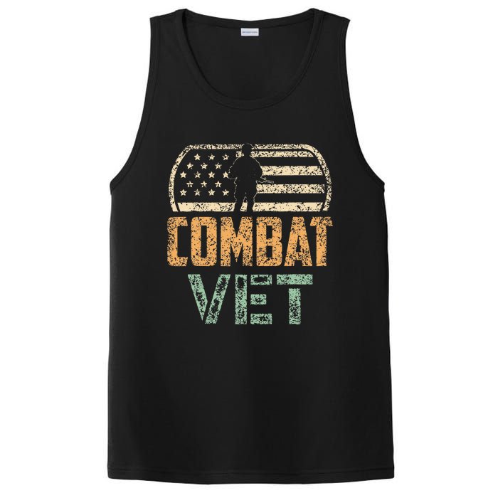 Combat Vet VeteranS Day Soldier Veterans Combat Veteran PosiCharge Competitor Tank