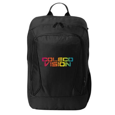 Coleco Vision Vintage Retro Colorful Text City Backpack