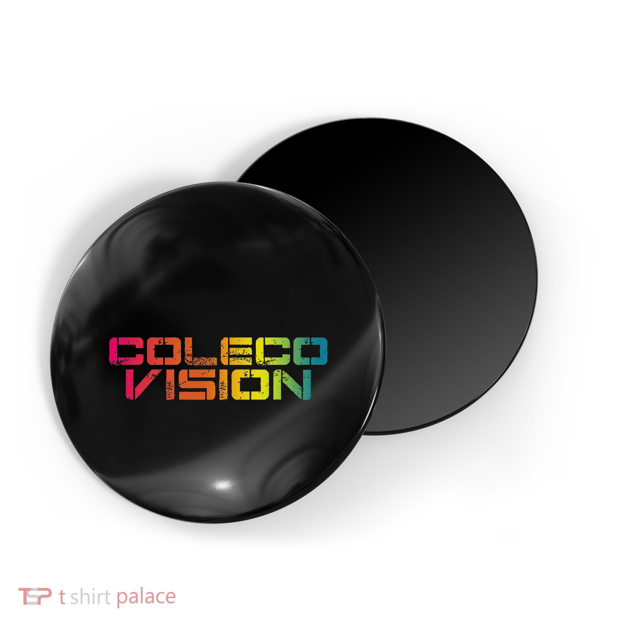 Coleco Vision Vintage Retro Colorful Text Magnet