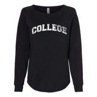 College Varsity Vintage Style Frat House Party Animal Womens California Wash Sweatshirt