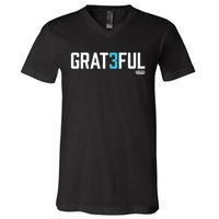 Chris Van Vliet Grateful V-Neck T-Shirt