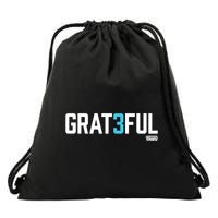 Chris Van Vliet Grateful Drawstring Bag