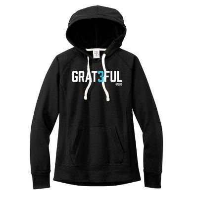 Chris Van Vliet Grateful Women's Fleece Hoodie