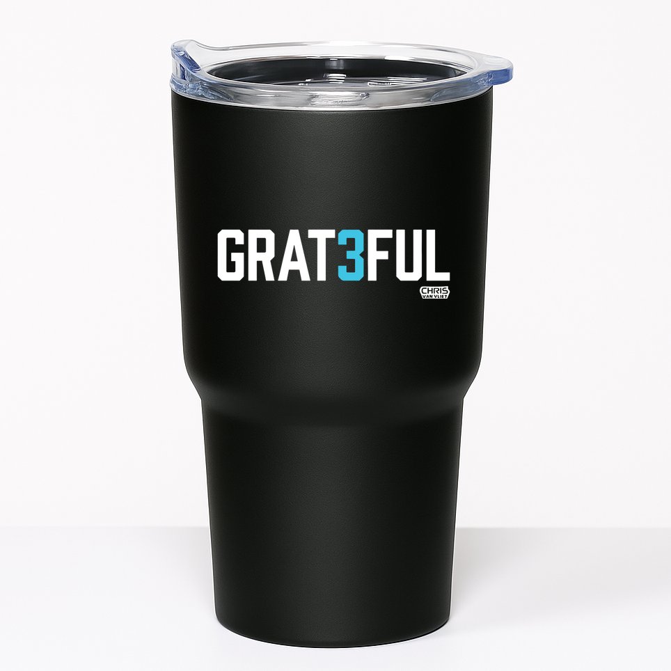 Chris Van Vliet Grateful Tumbler