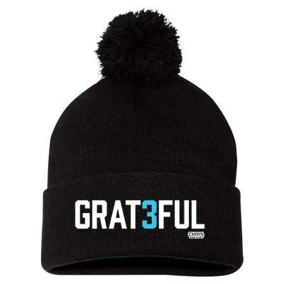Chris Van Vliet Grateful Pom Pom 12in Knit Beanie
