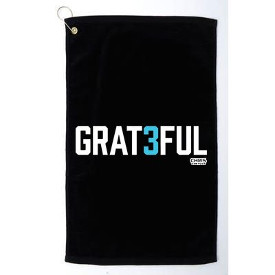 Chris Van Vliet Grateful Golf Towel