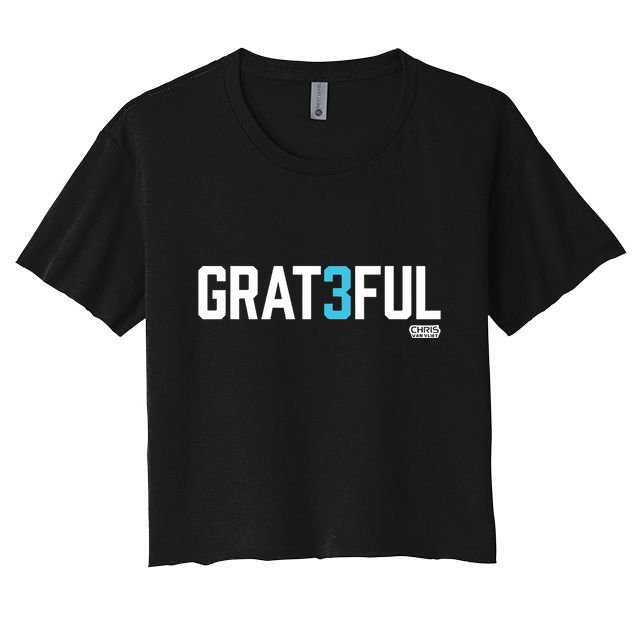 Chris Van Vliet Grateful Crop Top