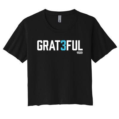 Chris Van Vliet Grateful Women's Crop Top Tee