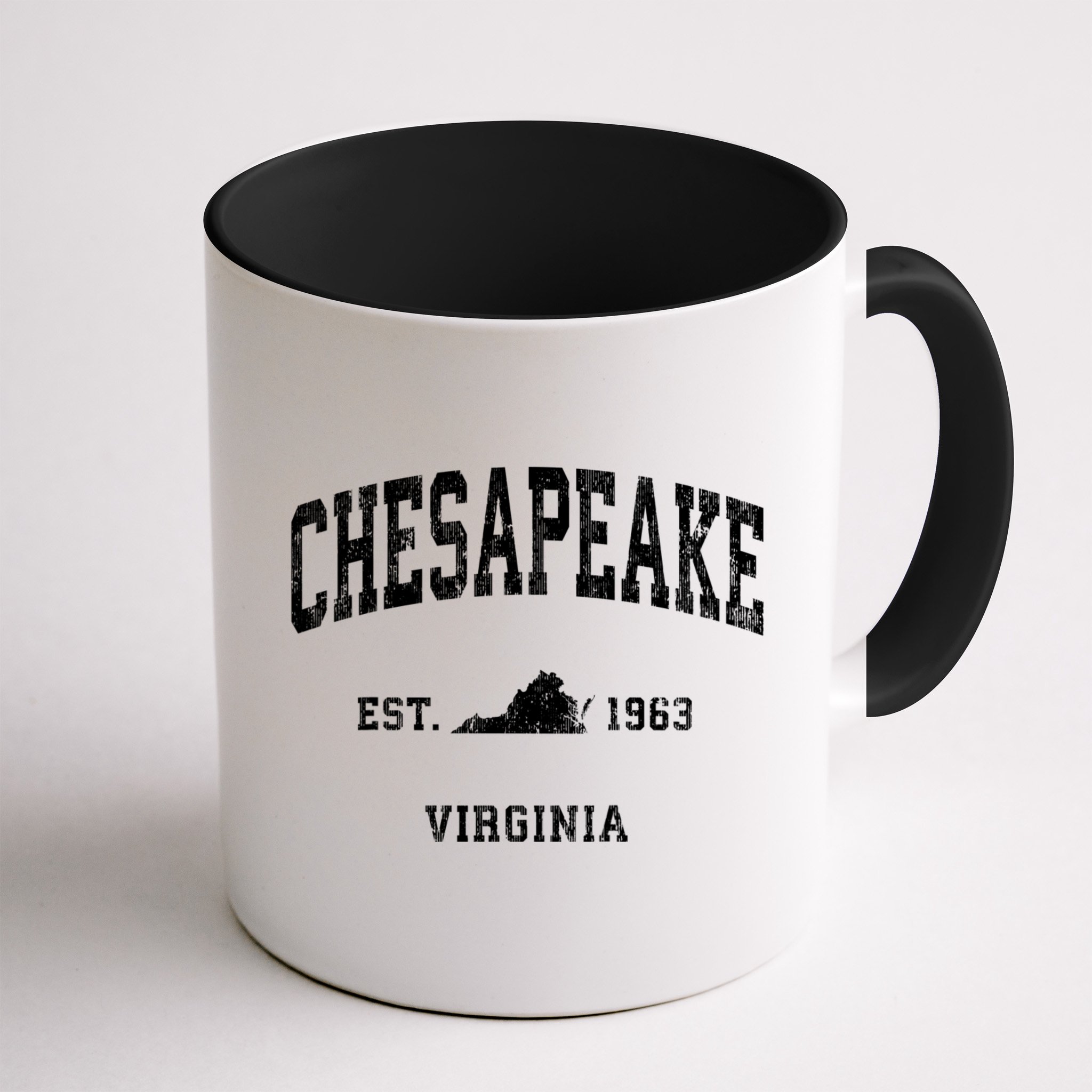 Chesapeake Virginia Va Vintage Athletic Mug